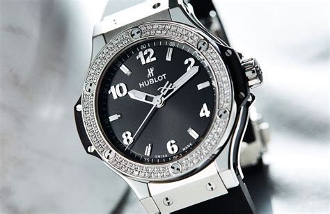 hublot big bang diamond watch.